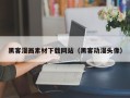 三门峡黑客漫画素材下载网站（黑客动漫头像）